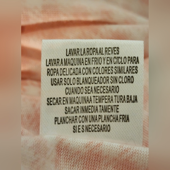 French Laundry PINK & White Checkerd Sleeveless Blouse V Neck Buttons 1/2 Way Up - Picture 11 of 11